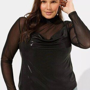 Liquid Shine Cowl Cami